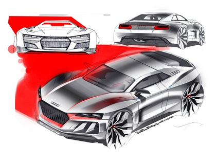 Audi Sport Quattro, 2013 - Design Sketches