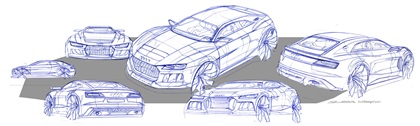 Audi Sport Quattro, 2013 - Design Sketches