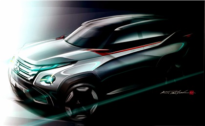 Mitsubishi Concept GC-PHEV, 2013 - Teaser