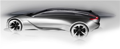 Opel Monza, 2013 - Design Sketch