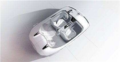 Volvo Concept Coupe, 2013 - Interior Design Sketch