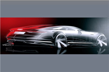 Audi Prologue Concept, 2014 - Design Sketch