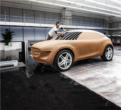 Mercedes-Benz G-Code Concept, 2014 - Design Process