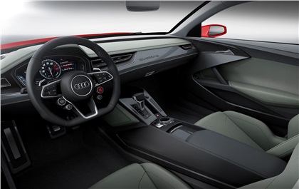 Audi Sport Quattro Laserlight Concept, 2014 - Interior