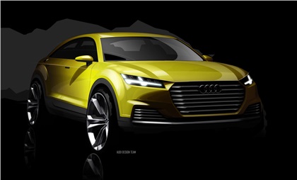 Audi TT offroad, 2014 - Design Sketch