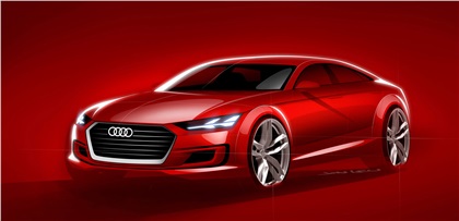 Audi TT Sportback Concept, 2014 - Design Sketch