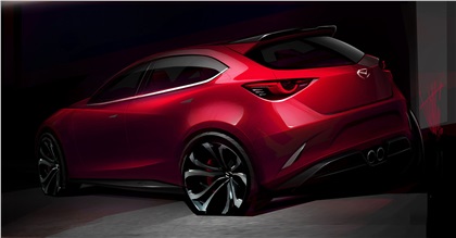 Mazda Hazumi, 2014 - Design Sketch