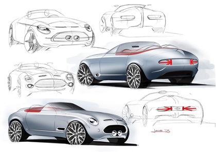Mini Superleggera Vision (Touring), 2014 - Design Sketches