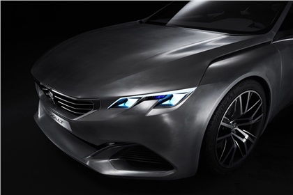 Peugeot Exalt, 2014 - Headlight Design