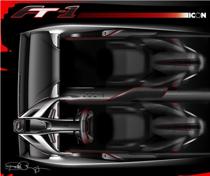 Toyota FT-1, 2014 - Interior Design Sketch 