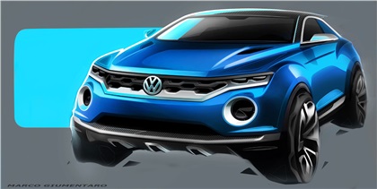 Volkswagen T-Roc, 2014 - Design Sketch