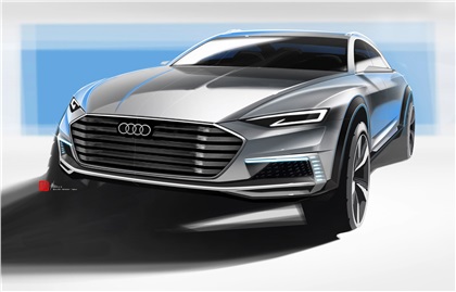 Audi Prologue Allroad Concept, 2015 - Design Sketch