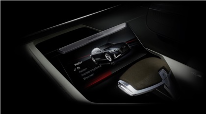 Audi Prologue Avant Concept, 2015 - Interior Design Sketch