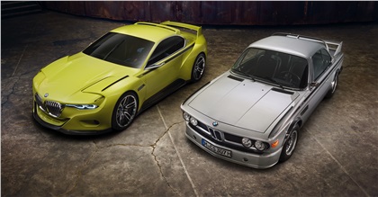 BMW 3.0 CSL Hommage (2015) and BMW 3.0 CSL (1972)