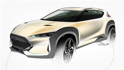 Hyundai HND-12 Enduro Concept, 2015 - Design Sketch
