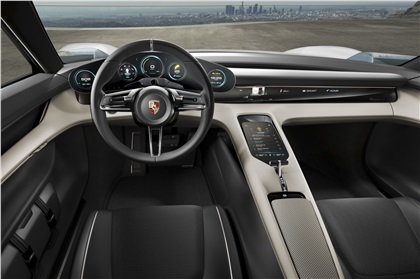 Porsche Mission E Concept, 2015 - Interior