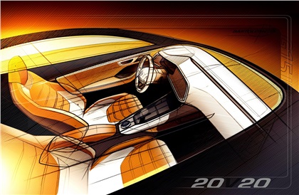 Seat 20V20 Concept, 2015 - Interior Design Sketch