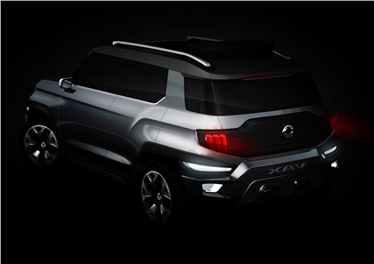 SsangYong XAV-Adventure Concept, 2015 - Design Sketch