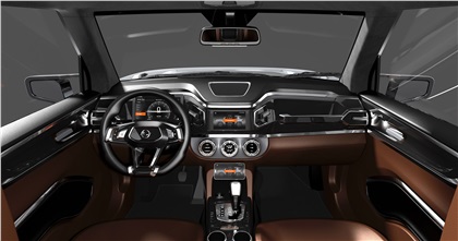 SsangYong XAV Concept, 2015 - Interior