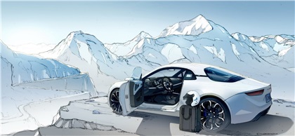 Alpine Vision Concept, 2016 - Design Skech