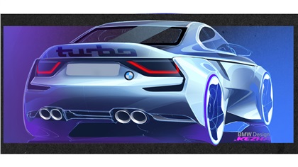 BMW 2002 Hommage Concept, 2016 - Design Sketch