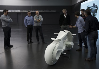BMW Motorrad Vision Next 100 Concept, 2016 - Design Process