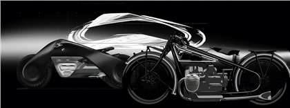 BMW Motorrad Vision Next 100 Concept, 2016 - Design Sketch