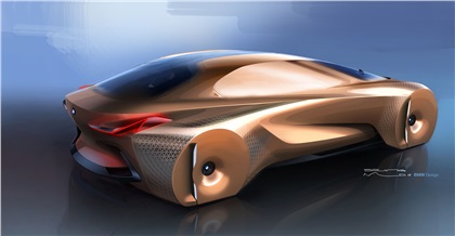 BMW Vision Next 100 Concept, 2016 - Design Sketch