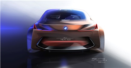 BMW Vision Next 100 Concept, 2016 - Design Sketch