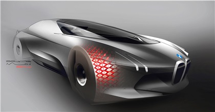 BMW Vision Next 100 Concept, 2016 - Design Sketch