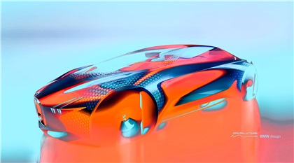 BMW Vision Next 100 Concept, 2016 - Design Sketch