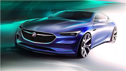 Buick Avista Concept, 2016 - Design Sketch