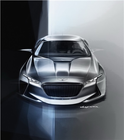 Genesis New York Concept, 2016 - Design Sketch