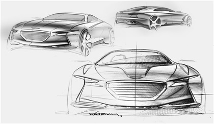 Genesis New York Concept, 2016 - Design Sketch