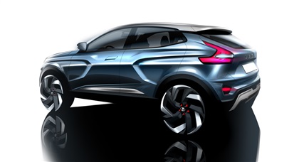 Lada XCODE Concept, 2016 - Design Sketch