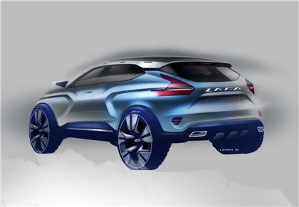 Lada XCODE Concept, 2016 - Design Sketch
