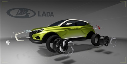Lada XCODE Concept, 2016 - Design Sketch