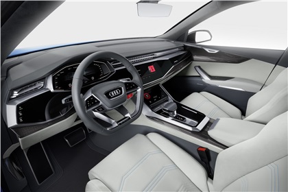 Audi Q8 concept, 2017 - Interior