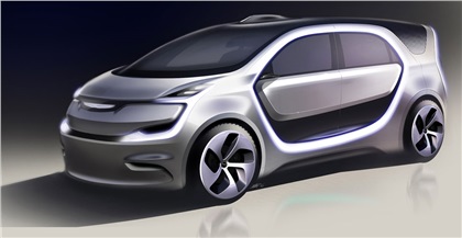 Chrysler Portal Concept, 2017 - Design Sketch