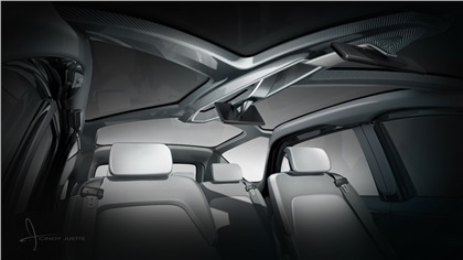 Chrysler Portal Concept, 2017 - Interior Design Sketch