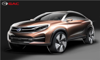 GAC EnSpirit Concept, 2017 - Design Sketch