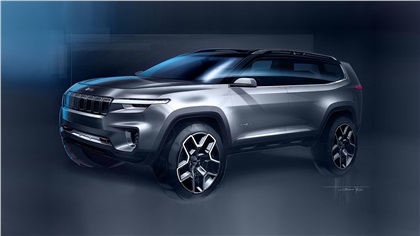 Jeep Yuntu Concept, 2017 - Design Sketch