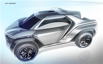 Yamaha Cross Hub Concept, 2017 - Design Sketch
