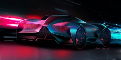 DS X E-Tense Concept, 2018