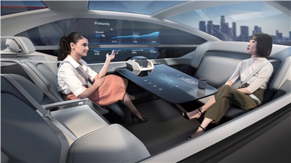 Volvo 360c Concept, 2018 - Interior
