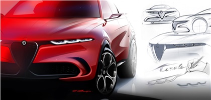 Alfa Romeo Tonale Concept, 2019 - Design Sketch