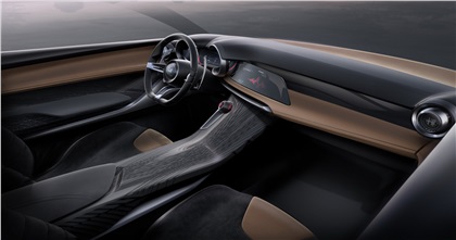 Alfa Romeo Tonale Concept, 2019 - Design Sketch - Interior