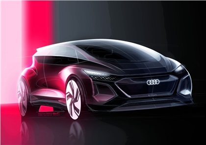 Audi AI:ME Concept, 2019 - Design Sketch