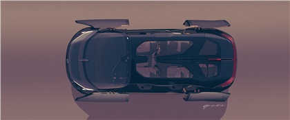 GAC ENTRANZE EV Concept, 2019 - Deign Sketch