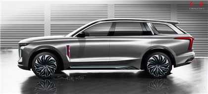 Hongqi E115 Concept, 2019 - Design Sketch